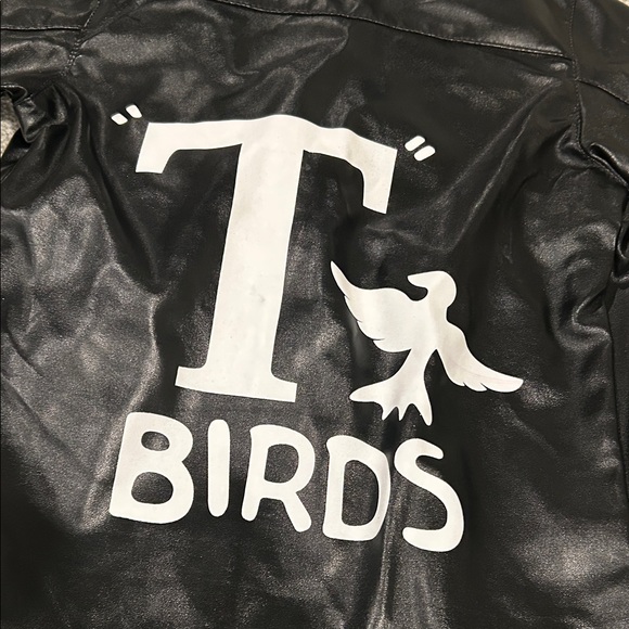 Black Faux Leather Jacket (Toddler/Kids) - Picture 5 of 5